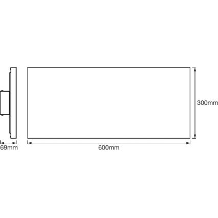 Ledvance - LED Prigušiva svjetiljka SMART+ FRAMELESS LED/28W/230V 3000K-6500K Wi-Fi