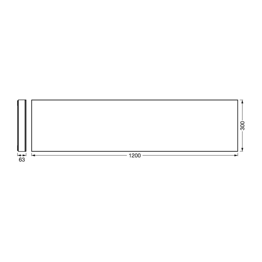 Ledvance - LED Prigušiva stropna svjetiljka SMART+ FRAMELESS LED/38W/230V 3000-6500K Wi-Fi