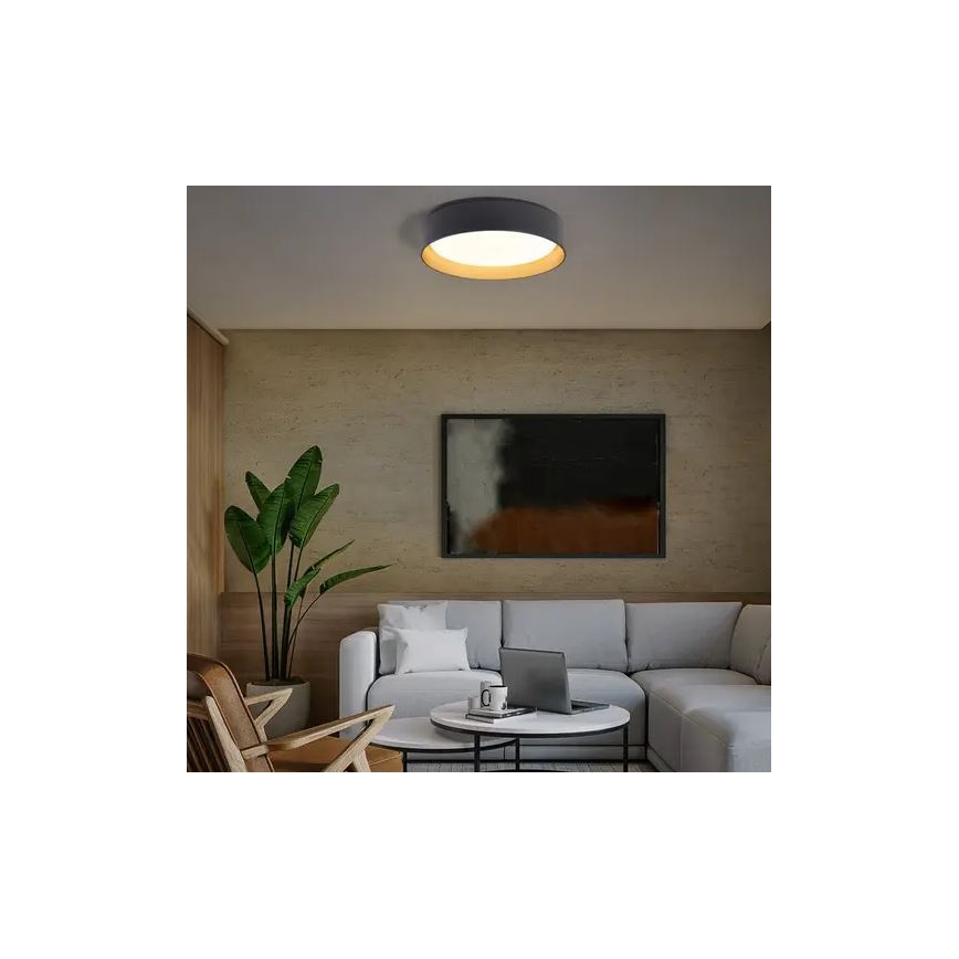 Ledvance - LED Prigušiva stropna svjetiljka SMART+ KURT LED/30W/230V 2700-6500K Wi-Fi