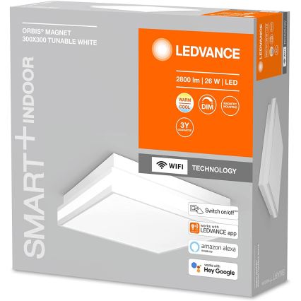 Ledvance - LED Prigušiva stropna svjetiljka SMART+ MAGNET LED/26W/230V 3000-6500K Wi-Fi