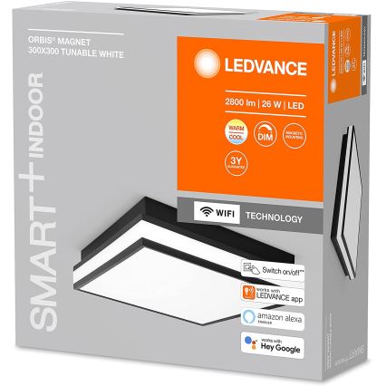 Ledvance - LED Prigušiva stropna svjetiljka SMART+ MAGNET LED/26W/230V 3000-6500K Wi-Fi