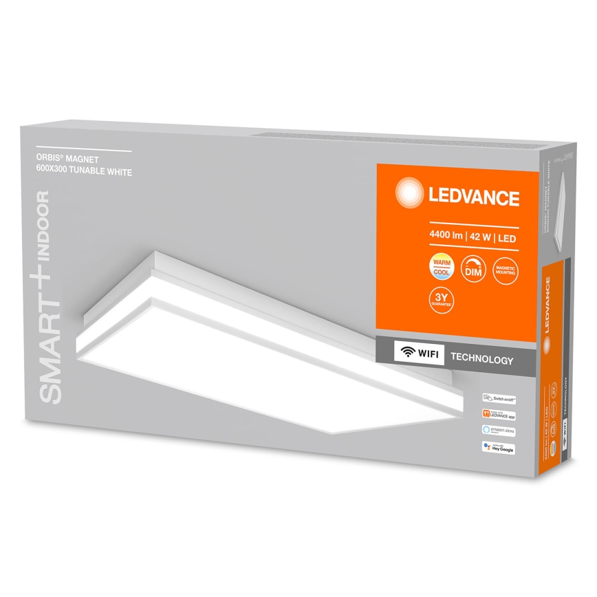 Ledvance - LED Prigušiva stropna svjetiljka SMART+ MAGNET LED/42W/230V 3000-6500K Wi-Fi