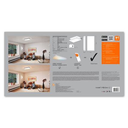 Ledvance - LED Prigušiva stropna svjetiljka SMART+ MAGNET LED/42W/230V 3000-6500K Wi-Fi