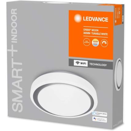 Ledvance - LED Prigušiva stropna svjetiljka SMART+ MOON LED/24W/230V Wi-Fi