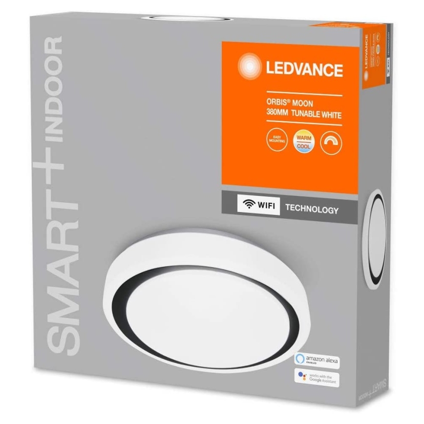 Ledvance - LED Prigušiva stropna svjetiljka SMART+ MOON LED/24W/230V Wi-Fi