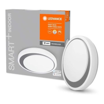 Ledvance - LED Prigušiva stropna svjetiljka SMART+ MOON LED/32W/230V Wi-Fi