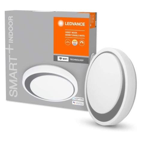 Ledvance - LED Prigušiva stropna svjetiljka SMART+ MOON LED/32W/230V Wi-Fi