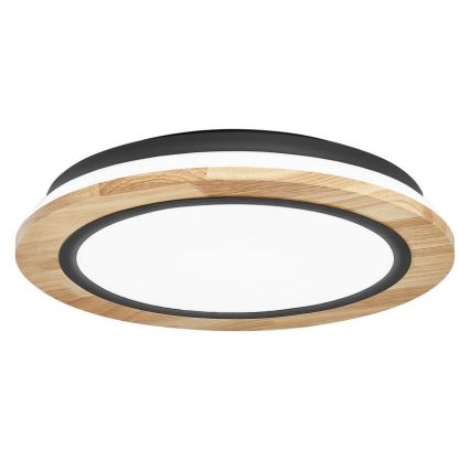 Ledvance - LED Prigušiva stropna svjetiljka SMART+ ORBIS WOOD LED/24W/230V 2700-6500K hrast Wi-Fi