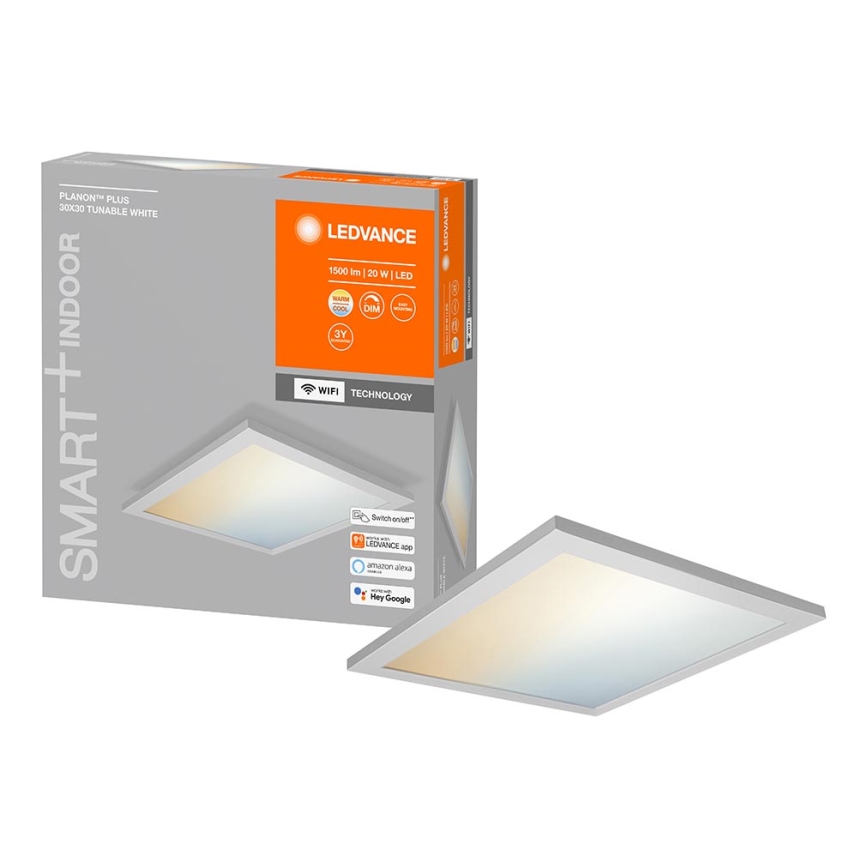 Ledvance - LED Prigušiva stropna svjetiljka SMART+ PLANON LED/20W/230V Wi-Fi