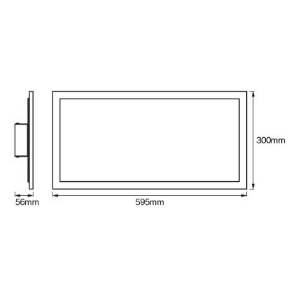 Ledvance - LED Prigušiva stropna svjetiljka SMART+ PLANON LED/22W/230V Wi-Fi