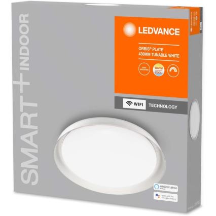 Ledvance - LED Prigušiva stropna svjetiljka SMART+ PLATE LED/24W/230V Wi-Fi