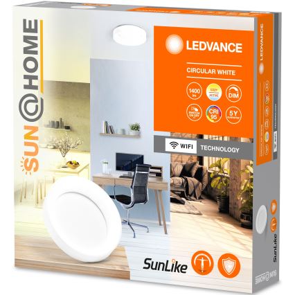 Ledvance-LED Prigušiva stropna svjetiljka SUN@HOME CIRCULAR LED/18,5W/230V Wi-Fi