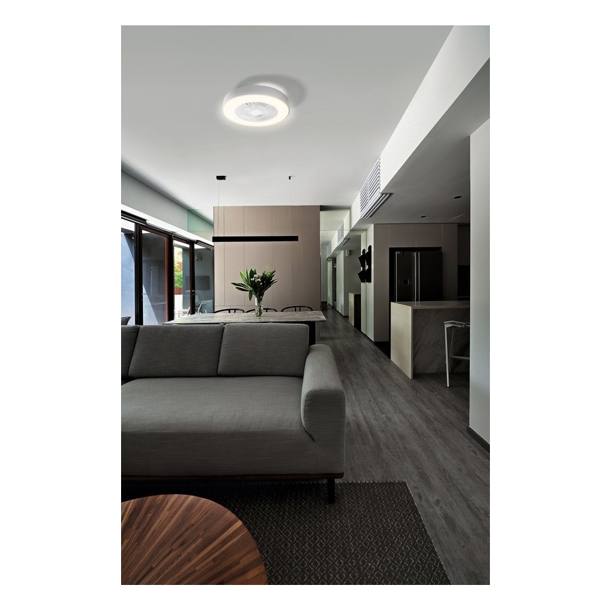 Ledvance - LED Prigušiva stropna svjetiljka s ventilatorom SMART+ LED/35W/230V Wi-Fi 3000-6500K + daljinski upravljač