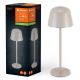 Ledvance - LED Prigušiva vanjska punjiva lampa TABLE LED/2,5W/5V IP54 bež