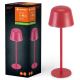 Ledvance - LED Prigušiva vanjska punjiva lampa TABLE LED/2,5W/5V IP54 crvena