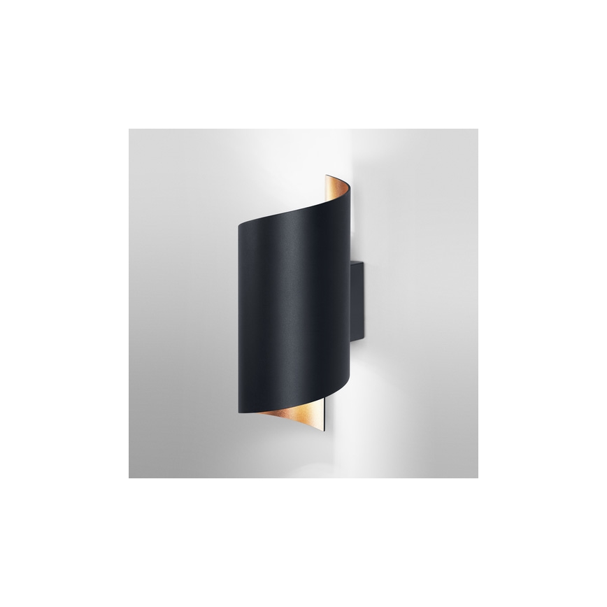 Ledvance - LED Prigušiva zidna svjetiljka SMART+ TWIST LED/12W/230V 3000-6500K Wi-Fi crna