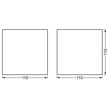 Ledvance - LED Prigušiva zidna svjetiljka SMART+ WOOD LED/7W/230V 3000-6500K Wi-Fi