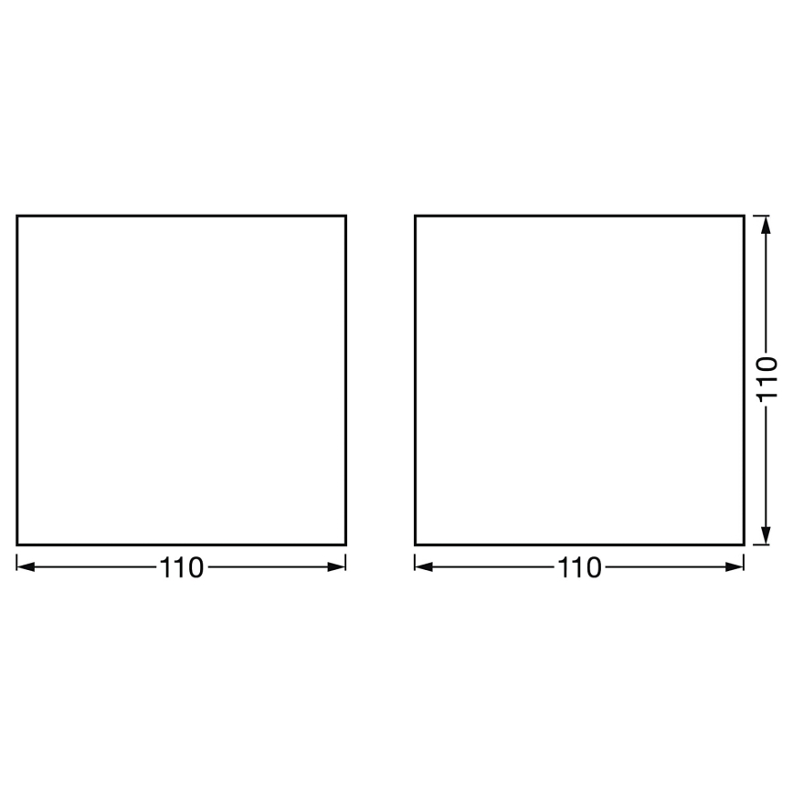 Ledvance - LED Prigušiva zidna svjetiljka SMART+ WOOD LED/7W/230V 3000-6500K Wi-Fi