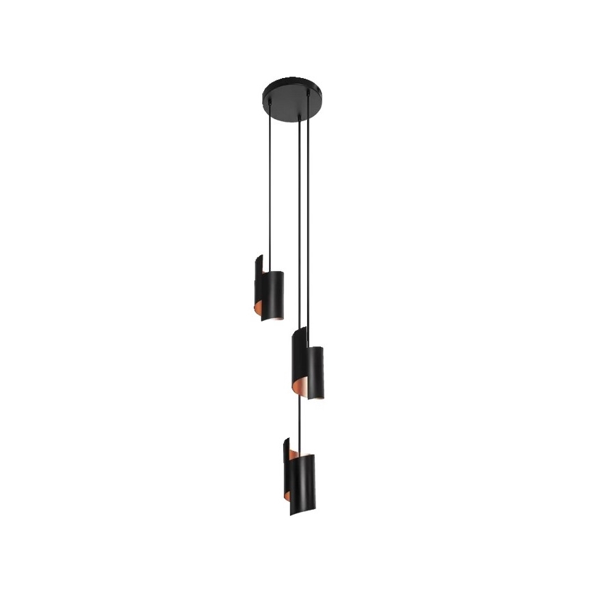 Ledvance - LED Prigušivi luster na sajli SMART+ DECOR 3xLED/8W/230V crna Wi-Fi
