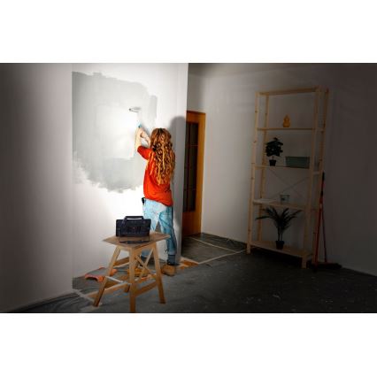 Ledvance - LED Prigušivi vanjski punjivi reflektor WORKLIGHT BATTERY LED/26W/5V 2200 mAh IP54