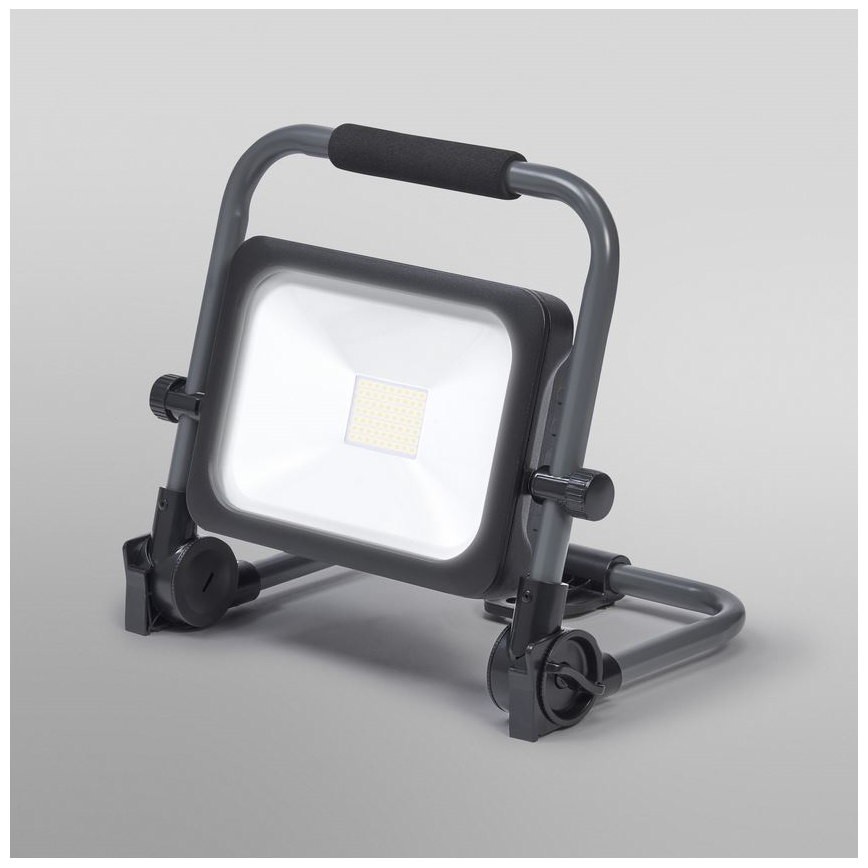 Ledvance - LED Prigušivi vanjski punjivi reflektor WORKLIGHT BATTERY LED/30W/5V 2200 mAh IP54