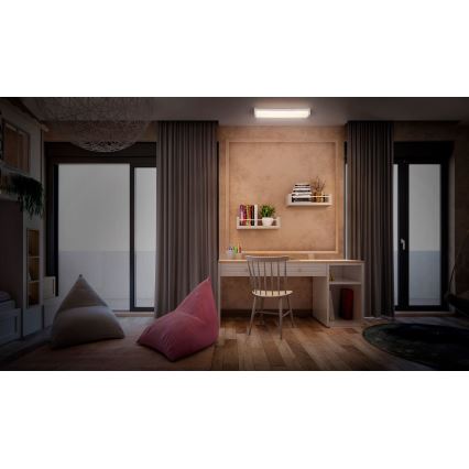 Ledvance - LED stropna svjetiljka za ugradnju OFFICE LINE LED/20W/230V 60 cm + daljinski upravljač