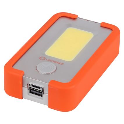 Ledvance - LED Punjiva svjetiljka s powerbankom FLASHLIGHT LED/4W/5V 3000mAh IPX2