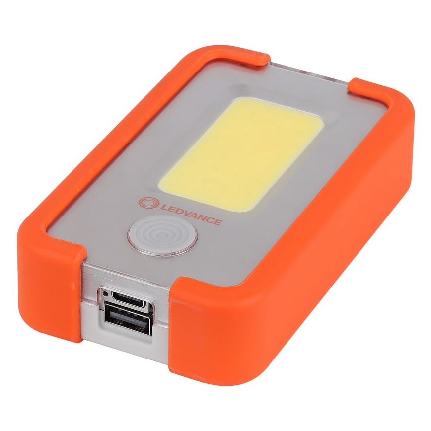 Ledvance - LED Punjiva svjetiljka s powerbankom FLASHLIGHT LED/4W/5V 3000mAh IPX2