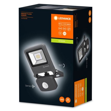 Ledvance - LED Reflektor ENDURA sa senzorom LED/10W/230V IP44