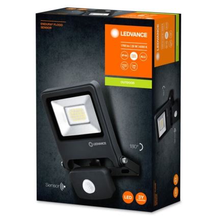 Ledvance - LED Reflektor ENDURA sa senzorom LED/20W/230V IP44