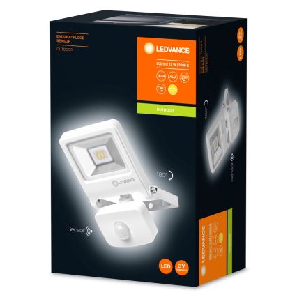 Ledvance - LED Reflektor sa senzorom ENDURA LED/10W/230V IP44