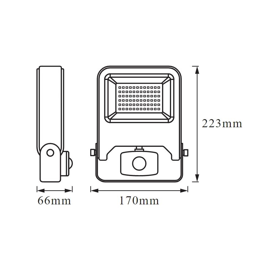 Ledvance - LED Reflektor sa senzorom ENDURA LED/30W/230V IP44