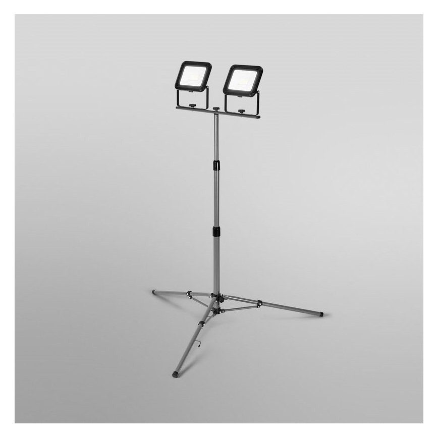 Ledvance - LED Vanjski reflektor sa stalkom WORKLIGHT TRIPOD 2xLED/30W/230V 6500K IP65
