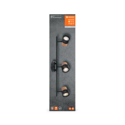 Ledvance - LED Reflektorska svjetiljka DECOR CORK 3xGU10/3,4W/230V