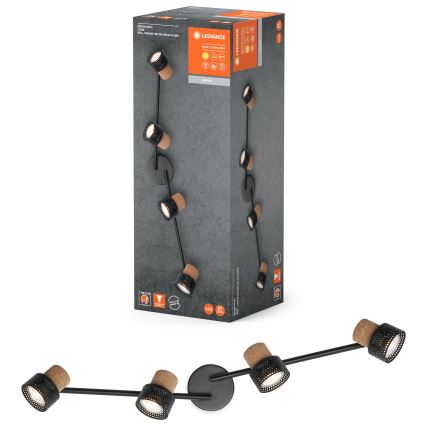 Ledvance - LED Reflektorska svjetiljka DECOR CORK 4xGU10/3,4W/230V