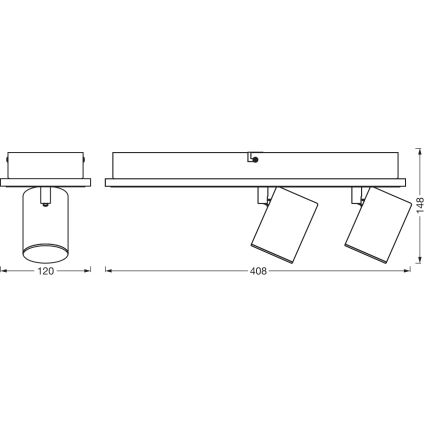 Ledvance - LED Reflektorska svjetiljka DECOR MARS LED/29W/230V