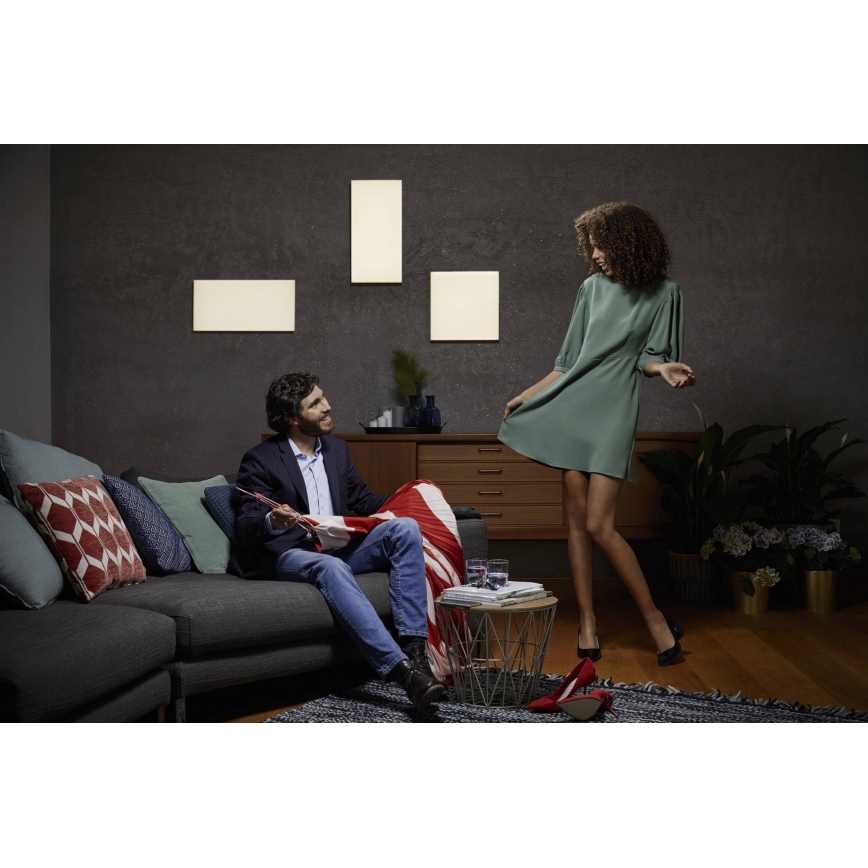 Ledvance - LED RGB Prigušiva stropna svjetiljka PLANON LED/49W/230V + daljinsko upravljanje