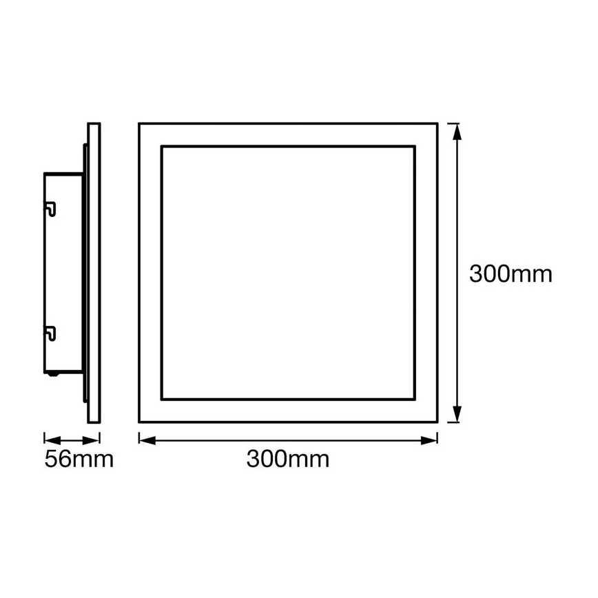 Ledvance - LED RGB Prigušiva svjetiljka SMART+ PLANON PLUS LED/20W/230V 3000K-6500K