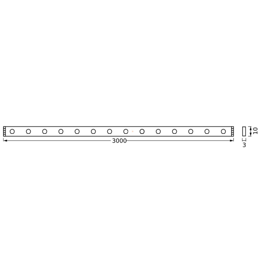 Ledvance - LED RGB Prigušiva traka SMART+ MAGIC FLEX 3m LED/15,5W/230V Wi-Fi + daljinski upravljač