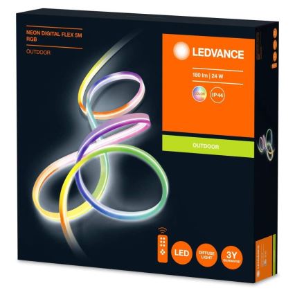 Ledvance - LED RGB Prigušiva vanjska traka FLEX 5m LED/23W/230V IP44 + daljinsko upravljanje