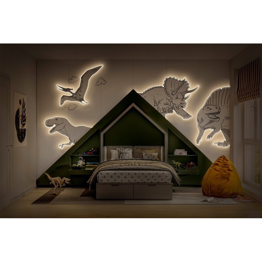 Ledvance - LED RGB traka s podesivom svjetlinom FLEX 5m LED/10W/230V + daljinski upravljač