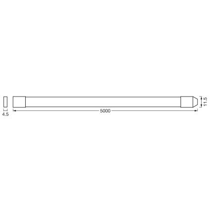 Ledvance - LED RGB+TW Prigušiva vanjska traka FLEX 5m LED/14,5W/230V 2700-6500K IP44 Wi-Fi