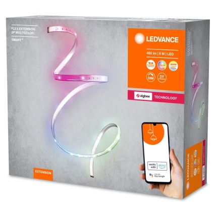 Ledvance - LED RGB+TW Proširujuća prigušiva traka SMART+ FLEX 1,2m LED/6W/12V