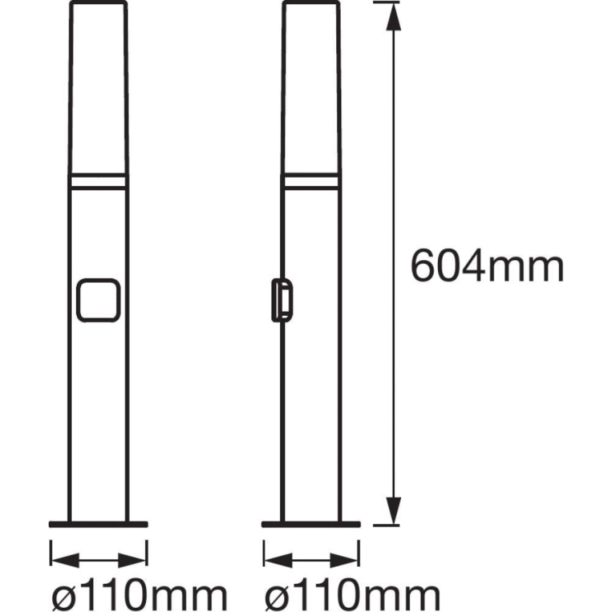 Ledvance - LED RGB Vanjska lampa SMART+ FLARE LED/7,5W/230V IP44 Wi-Fi