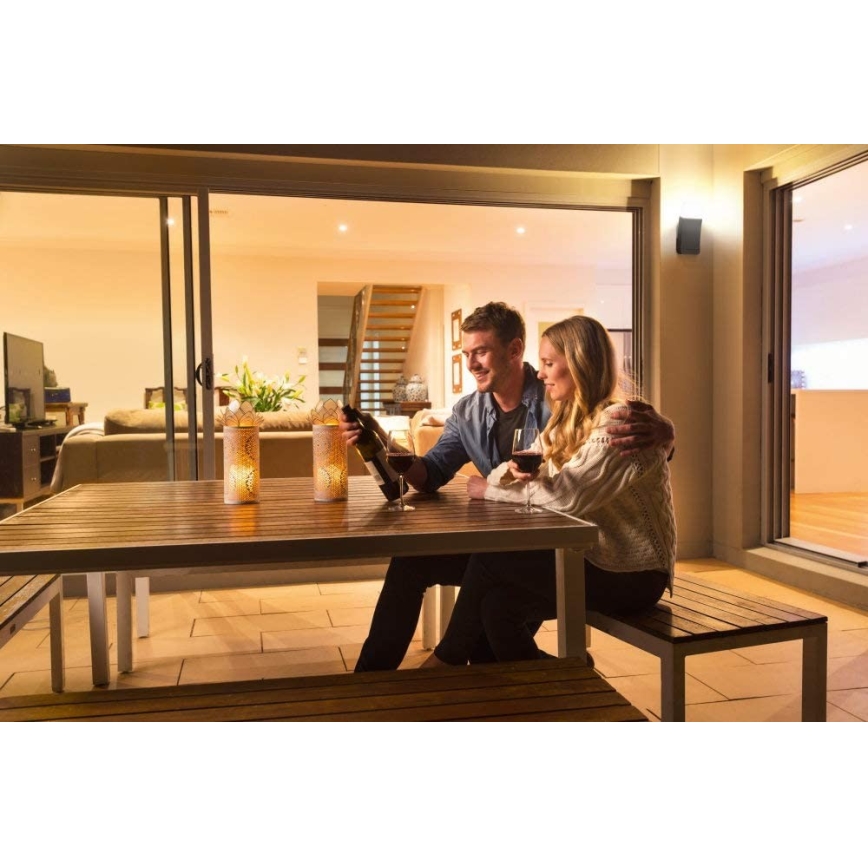 Ledvance - LED RGB Vanjska zidna svjetiljka SMART+ CURVE LED/9W/230V IP44