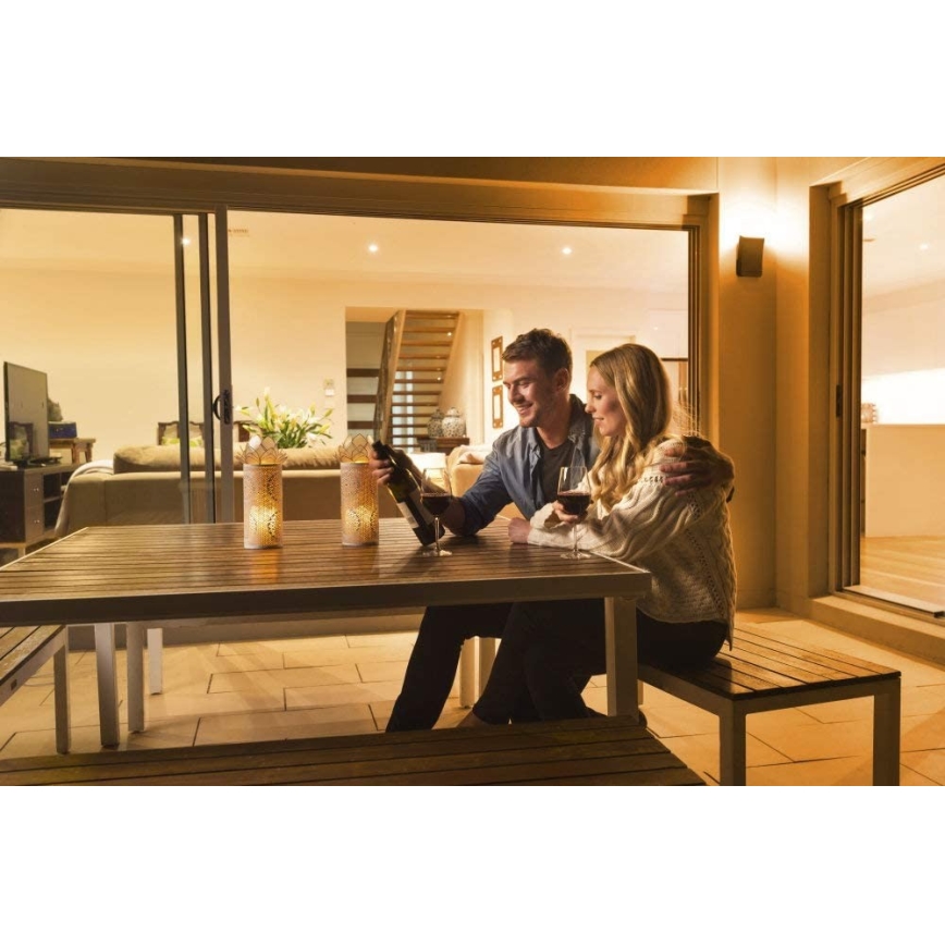 Ledvance - LED RGB Vanjska zidna svjetiljka SMART+ CURVE LED/9W/230V IP44