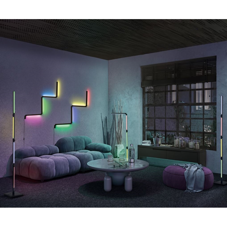 Ledvance - LED RGBW Prigušiva podna lampa 2u1 SMART+ MAGIC LED/24W/230V Wi-Fi