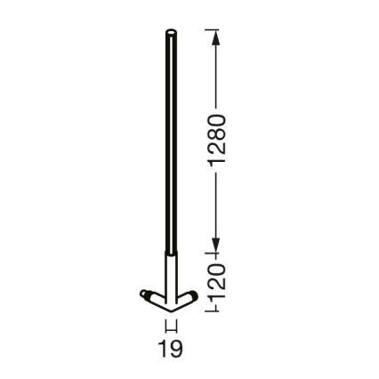 Ledvance - LED RGBW Prigušiva podna lampa SMART+ CORNER LED/14W/230V 3000-6500K Wi-Fi