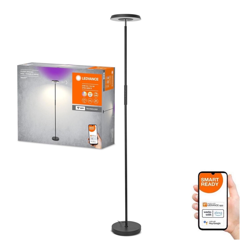 Ledvance - LED RGBW Prigušiva podna lampa SMART+ FLOOR LED/13,5W/230V 2700-5000K Wi-Fi