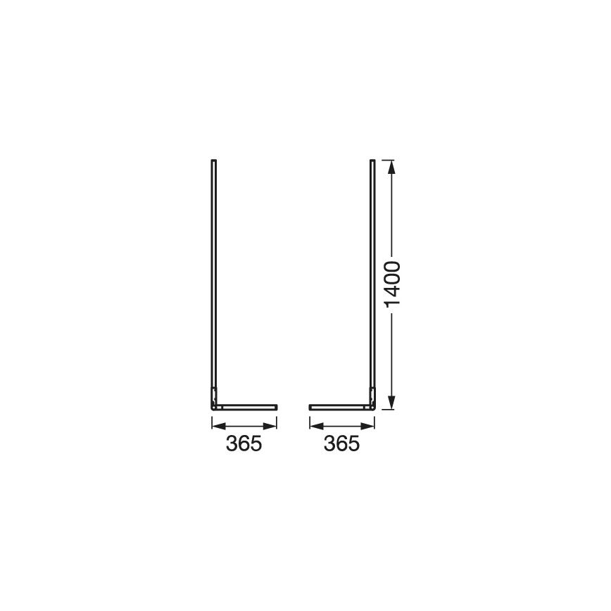 Ledvance - LED RGBW Prigušiva podna lampa SMART+ FLOOR LED/14W/230V 2700-6500K Wi-Fi + daljinski upravljač
